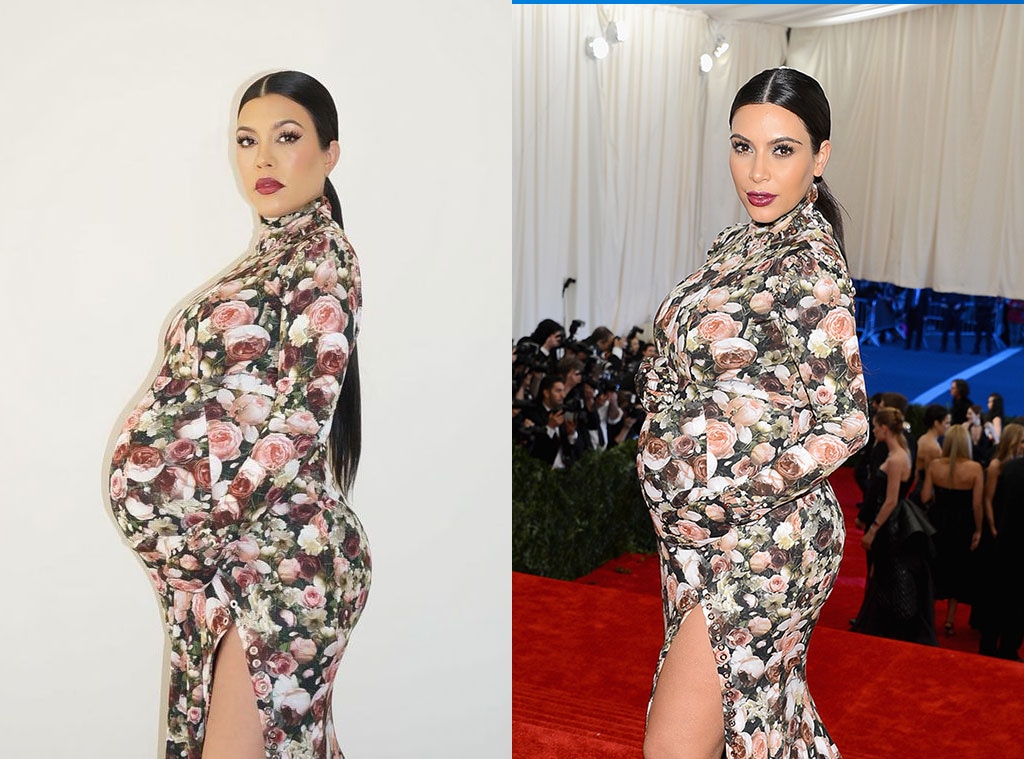 Kourtney Kardashian, Kim Kardashian, Met Gala 2013, Halloween 2023, Instagram