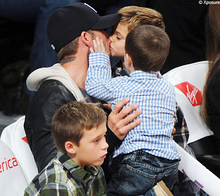 David Beckham criticized for kissing daughter… on the lips – Sofascore News