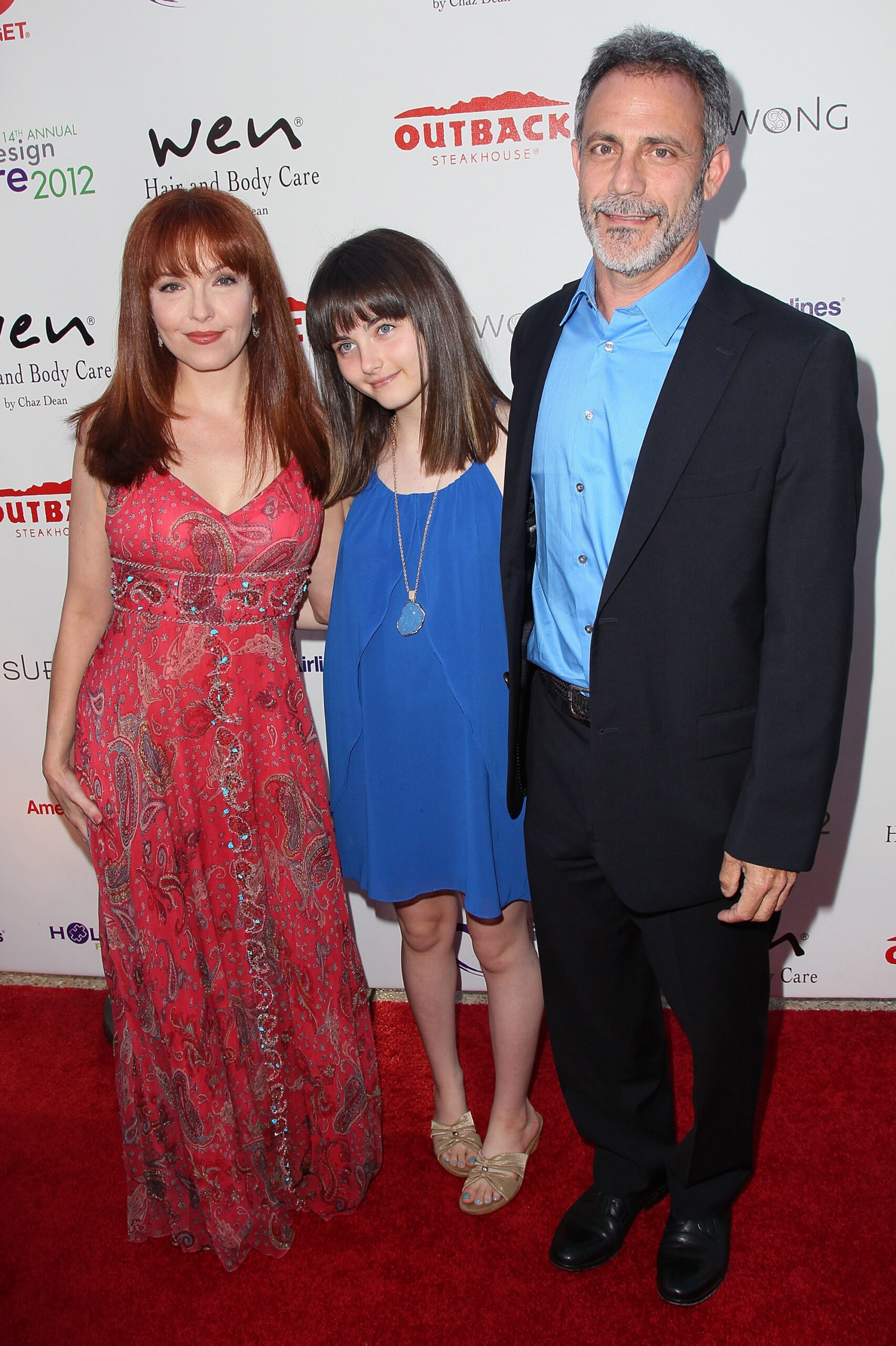Amy Yasbeck, Stella Ritter, and guest at the 14th Annual DesignCare event in Malibu, California on July 21, 2012 | Source: Getty Images