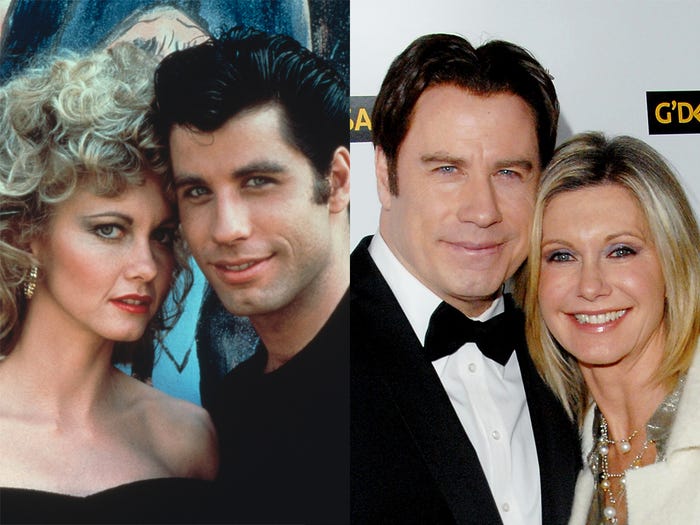 Photos of John Travolta and Olivia Newton-John's 40-Year Friendship