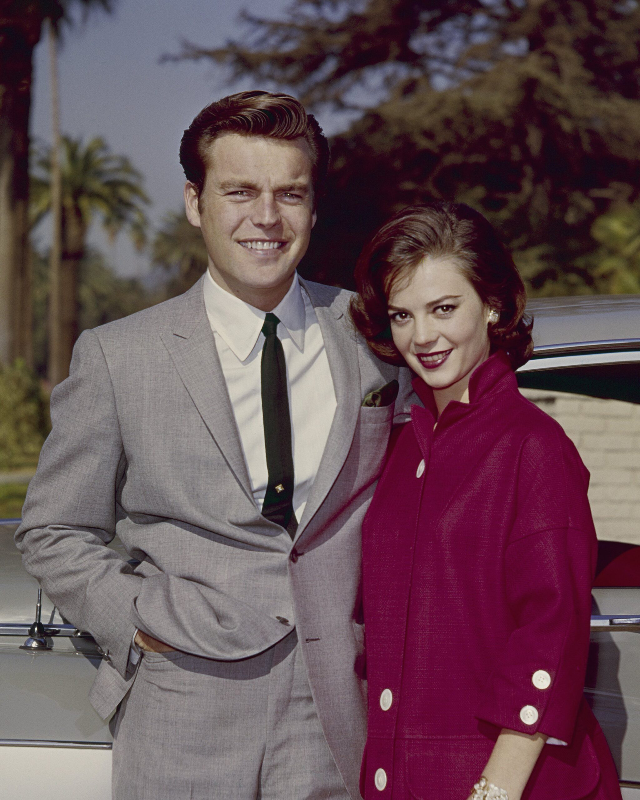 Natalie Wood and Robert Wagner, circa 1960. | Source: Getty Images