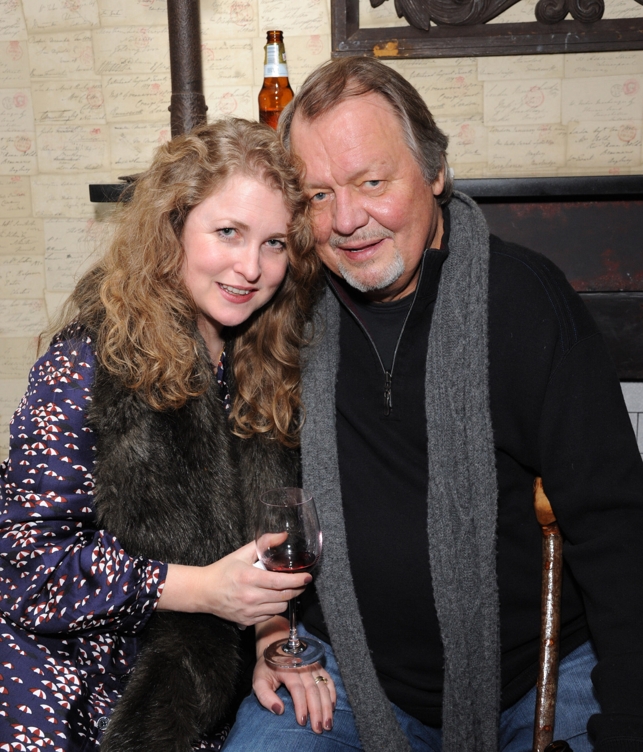 David Soul and Helen Snell-Soul at King's Cross Theatre on January 14, 2015 in London, England Source: Getty Images