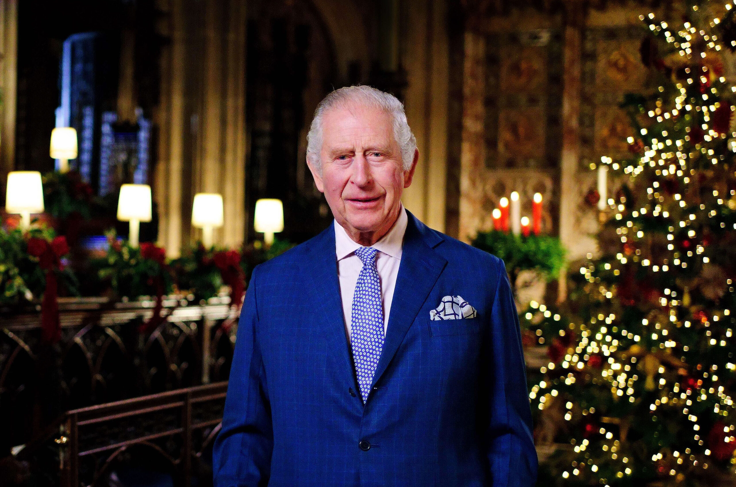 King Charles III at Windsor Castle, on December 13, 2022 in Windsor, England | Source: Getty Images