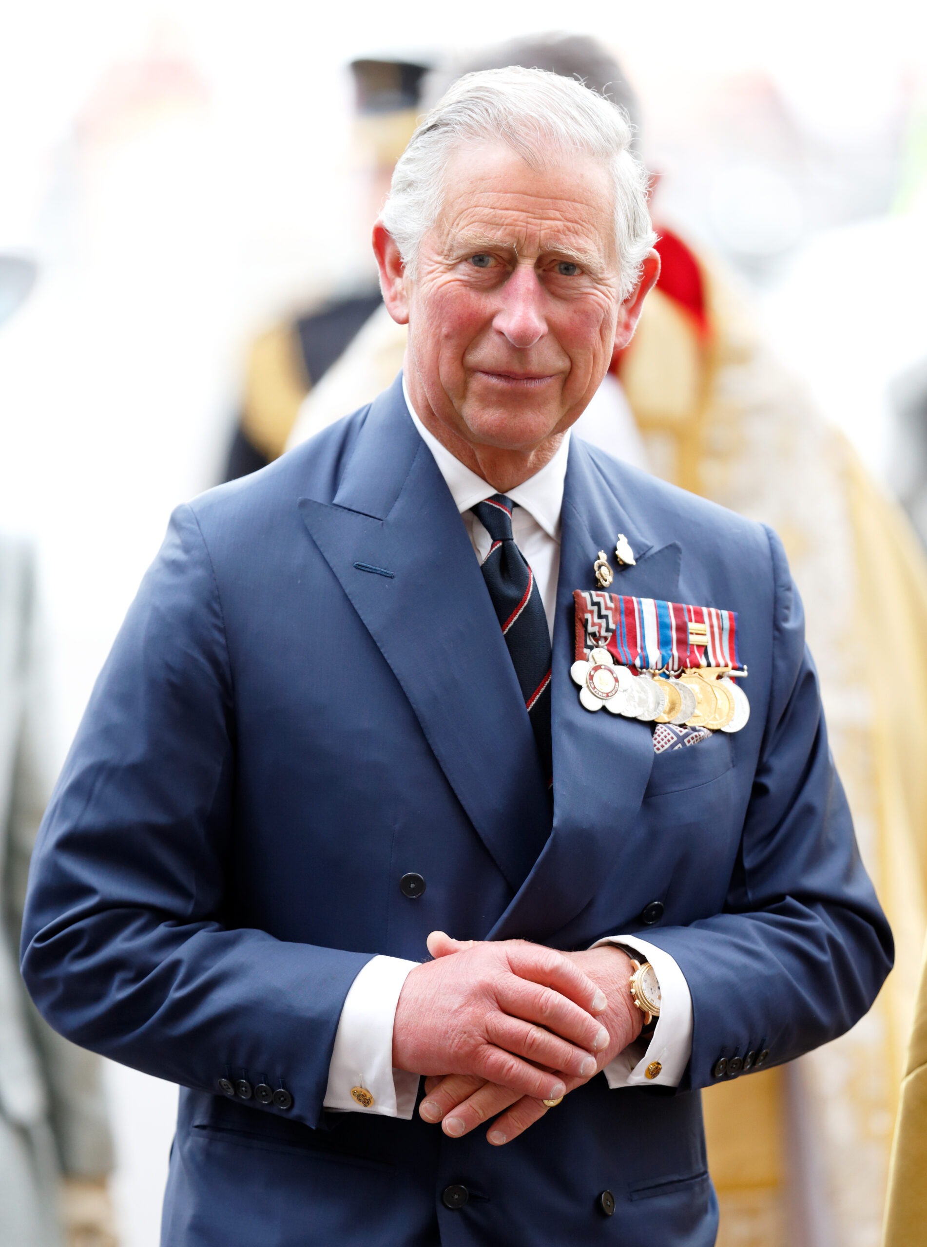 King Charles III at the 70th Anniversary of VE Day event in London, England on May 10, 2015 | Source: Getty Images