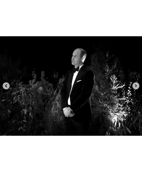 Prince William in a black and white picture posted on December 6, 2022 | Source: Instagram/princeandprincessofwales