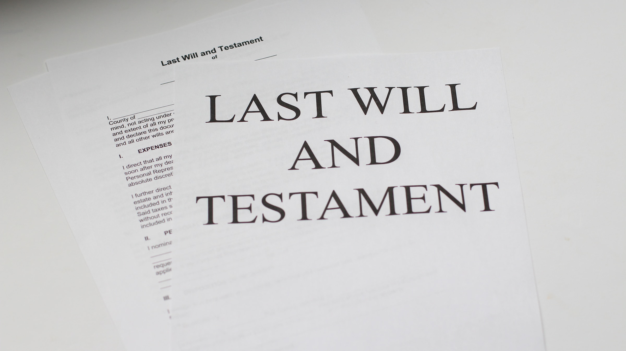 Last will and testament documents | Source: Unsplash